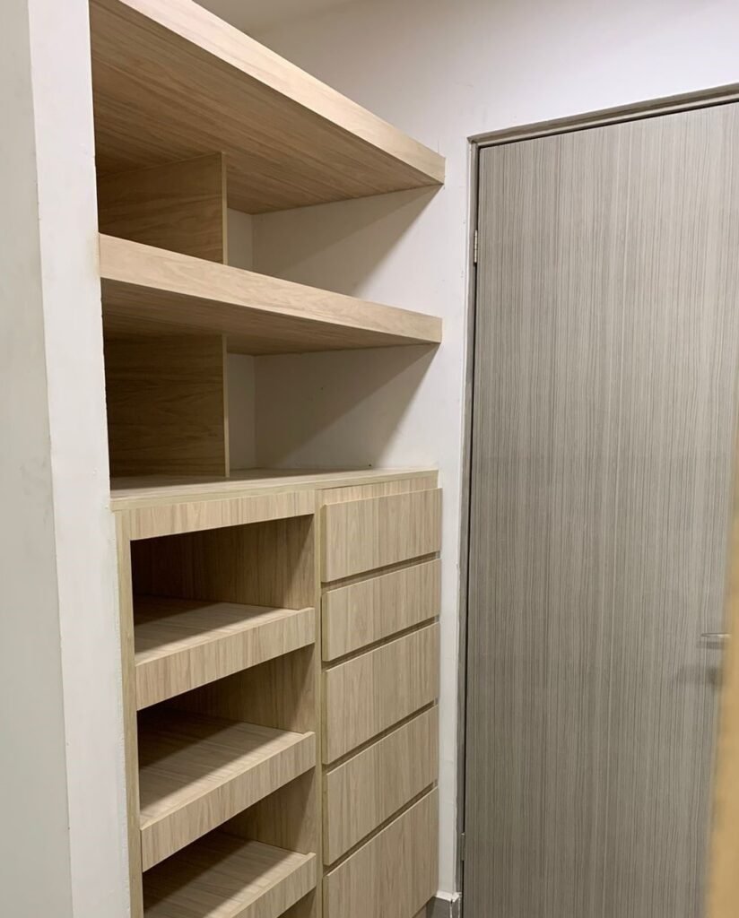 Closet de madera en monterrey