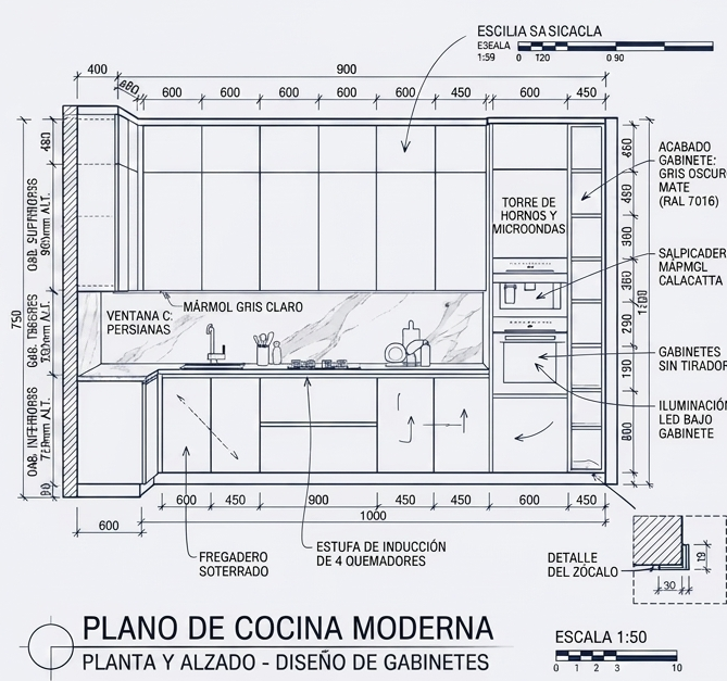cocina integral en monterret